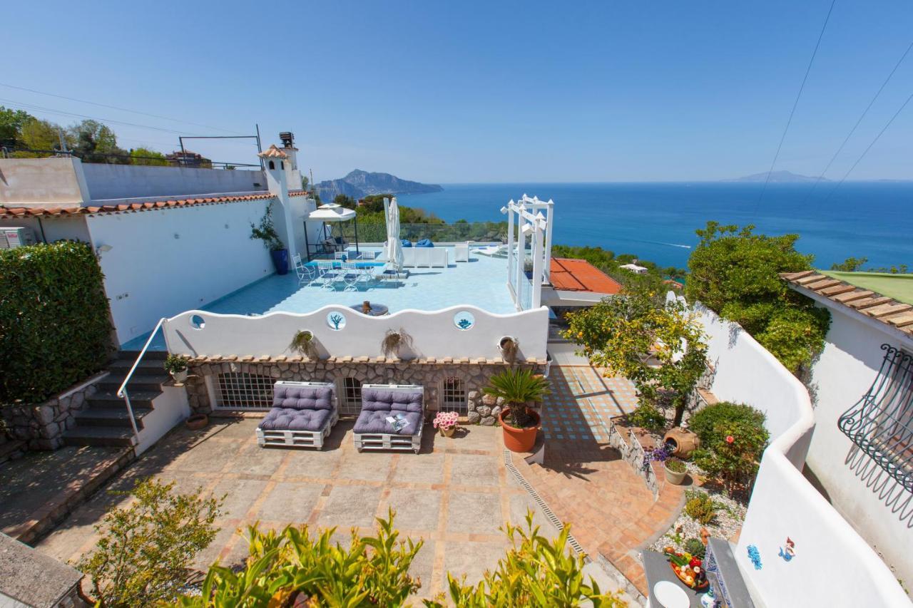 Villa Venus In Penisola Sorrentina Massa Lubrense Exterior foto