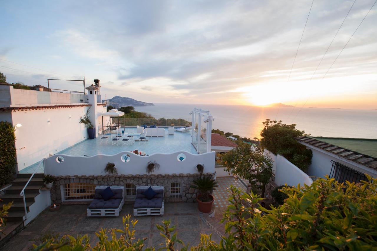Villa Venus In Penisola Sorrentina Massa Lubrense Exterior foto