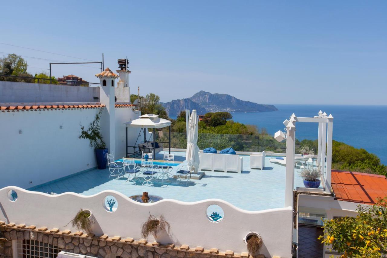Villa Venus In Penisola Sorrentina Massa Lubrense Exterior foto