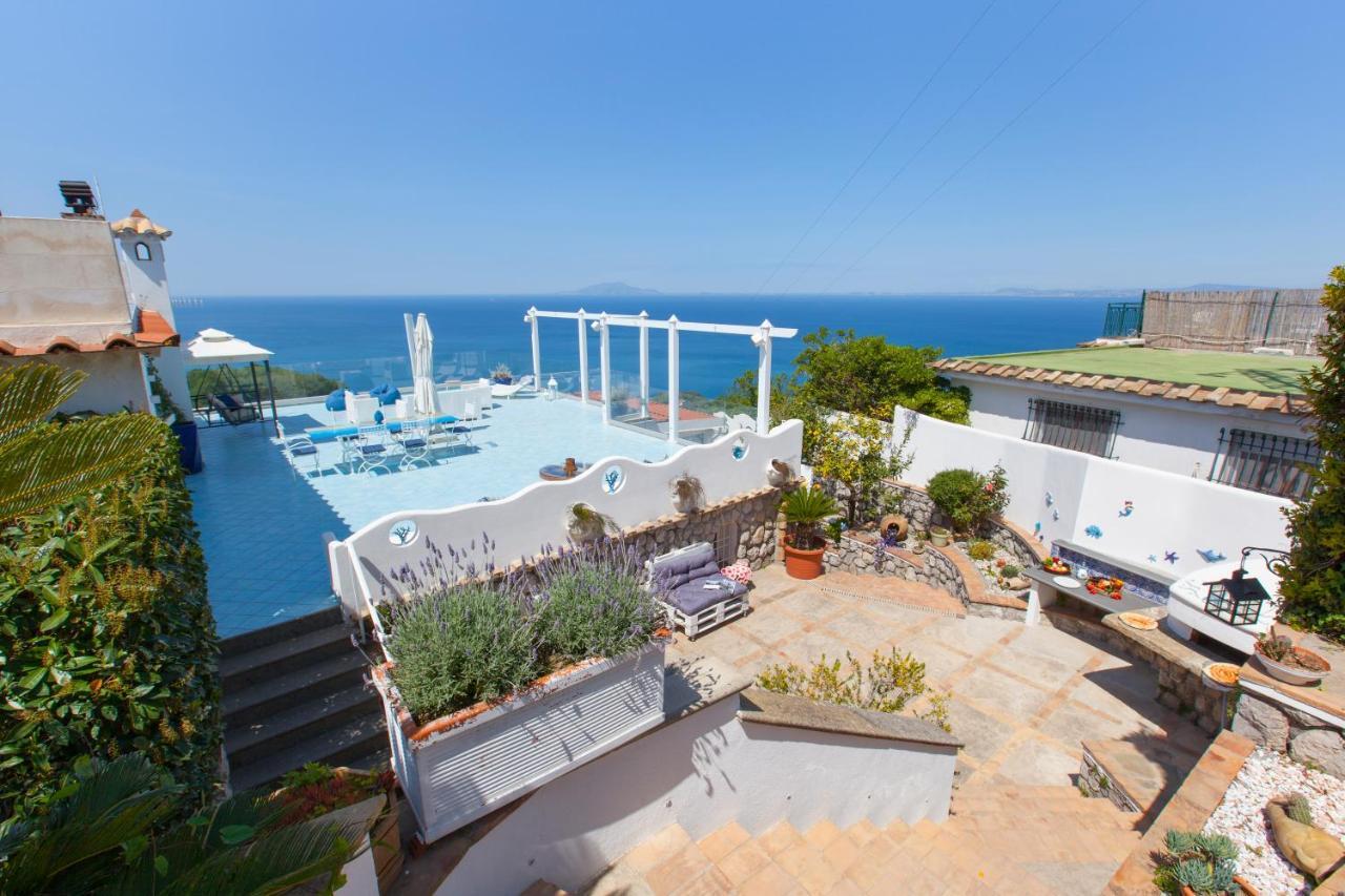 Villa Venus In Penisola Sorrentina Massa Lubrense Exterior foto