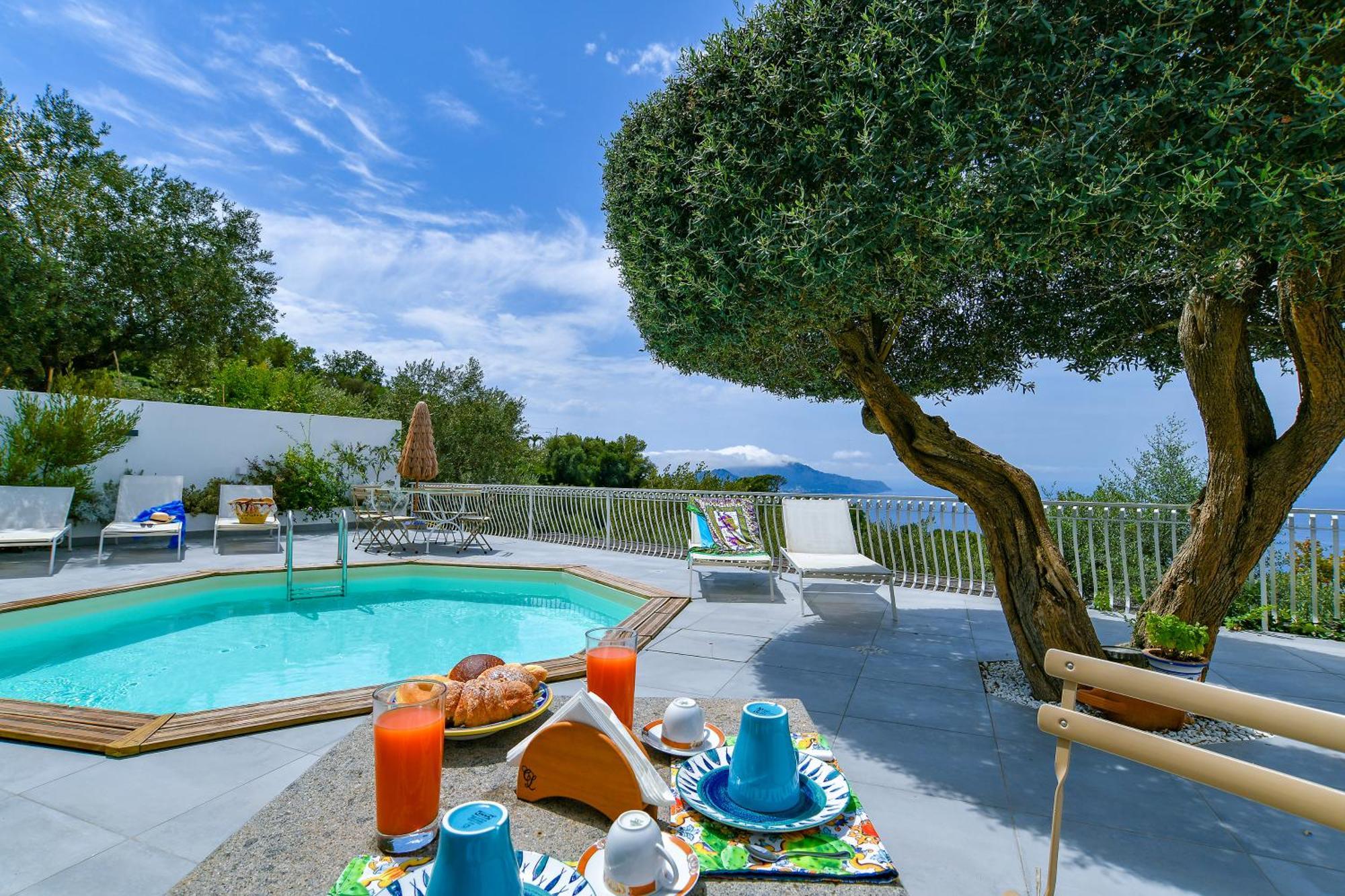 Villa Venus In Penisola Sorrentina Massa Lubrense Exterior foto