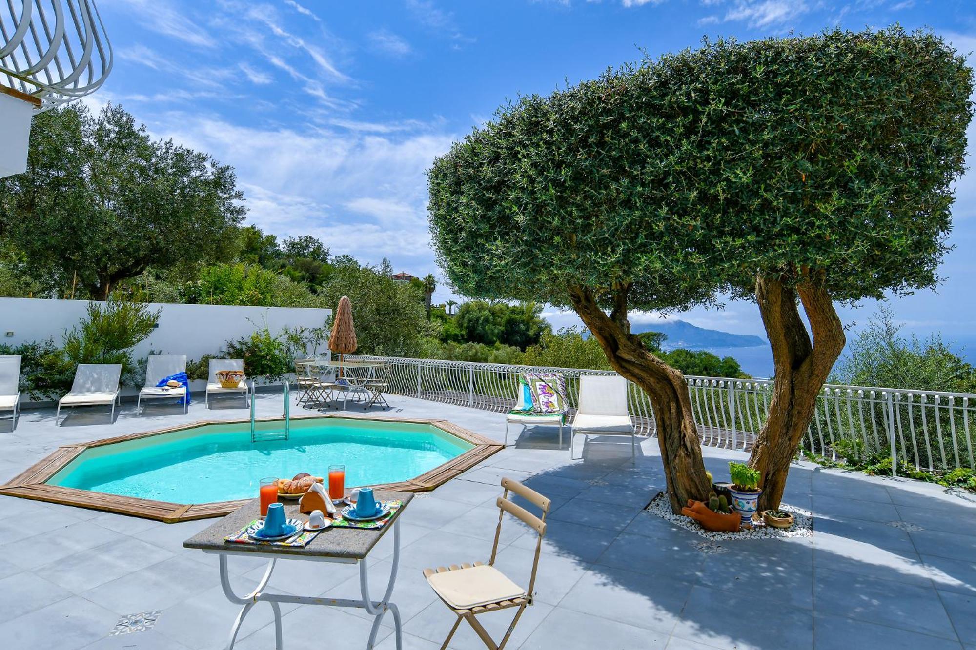 Villa Venus In Penisola Sorrentina Massa Lubrense Exterior foto